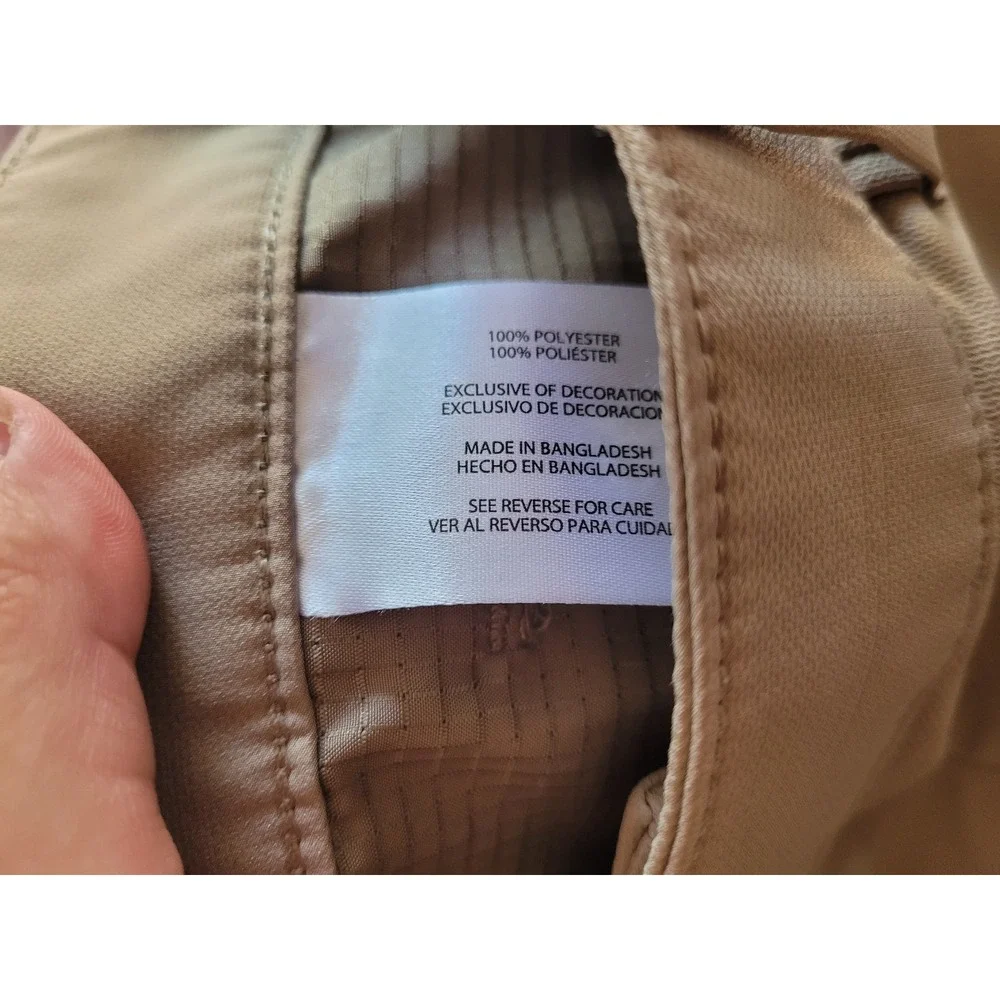 Banana Republic Mens 36x30 Beige Slim Fit‎ Lightweight Dress Pants #14